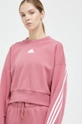 Mikina adidas  67 % Bavlna, 33 % Recyklovaný polyester