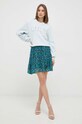 Mikina Guess W3GQ09.KBK32 modrá SS23