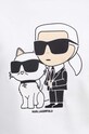 Mikina Karl Lagerfeld 230W1803 biela