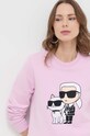 Кофта Karl Lagerfeld розовый 230W1803
