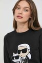 Кофта Karl Lagerfeld чорний 230W1803