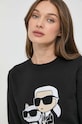 Karl Lagerfeld bluza negru 230W1803
