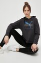Puma bluza bawełniana 673298 szary SS23