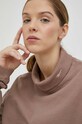 Odzież Reebok Classic longsleeve bawełniany HT7861 beżowy