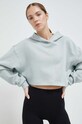 Tepláková mikina Reebok s kapucí zelená HZ3383
