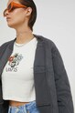 Суичър Abercrombie & Fitch KI152.3041.901 сив