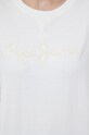 Pepe Jeans felpa Nanettes PL581347.800 bianco