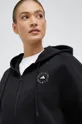 črna Pulover od trenirke adidas by Stella McCartney