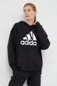 чорний Бавовняна кофта adidas Жіночий