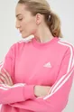 Mikina adidas ružová