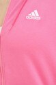 Хлопковая кофта adidas IC9952 розовый