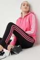 Mikina adidas ružová