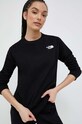 The North Face bluza bawełniana czarny NF0A7QZWJK31