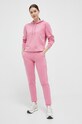 Mikina EA7 Emporio Armani 3RTM19.TJCQZ růžová SS23