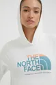 λευκό Βαμβακερή μπλούζα The North Face