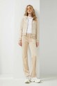 Juicy Couture bluza Robertson JCAP176.246 beżowy SS23