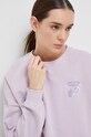 Fila bluza bawełniana fioletowy FAW0443