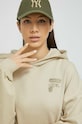 Fila bluza bawełniana FAW0444 beżowy