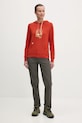 Športová mikina Viking Panaka 730.25.8883 červená SS25