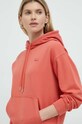 Bavlněná mikina Levi's s kapucí oranžová 24693.0044