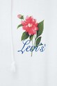 Памучен суичър Levi's A4933.0000 бял