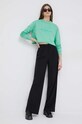 Бавовняна кофта Calvin Klein Jeans J20J220696.PPYX зелений SS23