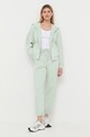 Max Mara Leisure bluza 2339210236600 zielony SS23