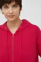 różowy United Colors of Benetton bluza bawełniana