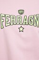 Bavlněná mikina Chiara Ferragni Ferragni Embro 74CBIT02 růžová