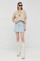 Pinko bluza 100352.A0L6 beżowy SS23