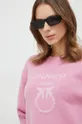 roza Vuneni pulover Pinko
