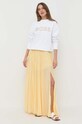 BOSS bluza 50489537 biały SS23