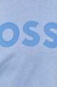 BOSS bluza bawełniana 50490967 niebieski
