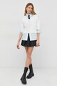 Marc O'Polo bluza bawełniana DENIM 341507362025 biały SS23