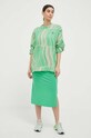 adidas by Stella McCartney pamut melegítőfelső HT1105 zöld SS23