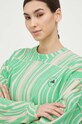 adidas by Stella McCartney pamut melegítőfelső zöld HT1105