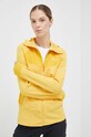 Salewa bluza sportowa Agner z kapturem żółty 00.0000028558