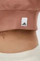 Bombažen pulover adidas Ženski