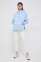 Tommy Hilfiger bluza bawełniana WW0WW37797.PPYX niebieski SS23