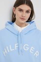 Tommy Hilfiger bluza bawełniana niebieski WW0WW37797.PPYX