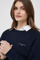 Mikina Tommy Hilfiger námořnická modř WW0WW37798.PPYX
