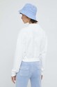 Одежда Хлопковая кофта Tommy Jeans DW0DW15415.PPYX белый