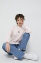 Tommy Jeans hanorac de bumbac uni roz DW0DW15415.PPYX
