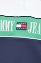 Tommy Jeans pamut melegítőfelső DW0DW15642.PPYX sötétkék