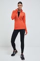 Icebreaker bluza sportowa Descender IB1039007291 pomarańczowy SS23