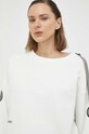 Bombažen pulover MMC STUDIO bela LUCCO.BASIC