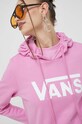 Vans bluza bawełniana fioletowy VN0A53OVBLH1