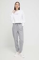 Oblečení Mikina Tommy Jeans UW0UW04345.PPYX bílá
