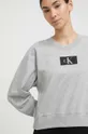 серый Хлопковая кофта лаунж Calvin Klein Underwear
