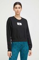 Calvin Klein Underwear bluza bawełniana lounge nadruk czarny 000QS6942E.PPYX